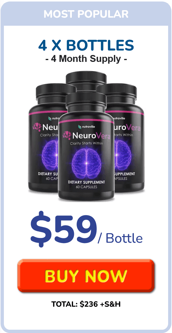 NeuroVera 4 bottle pack